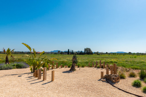 Jardín diseñado con cariño