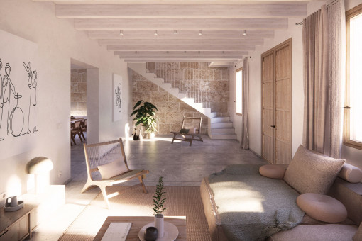 Hall y salón