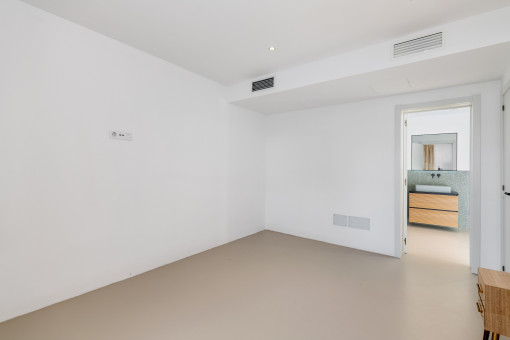 Uno de los cuatro dormitorios