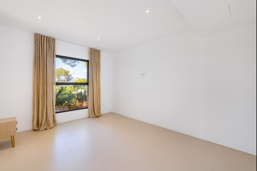 Uno de los cuatro dormitorios