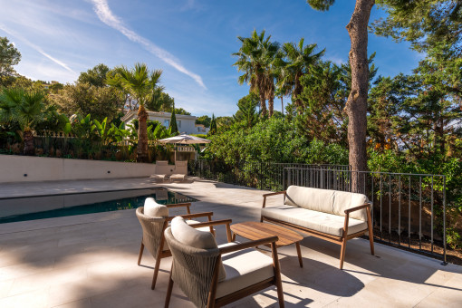 Lounge estiloso para relajarse