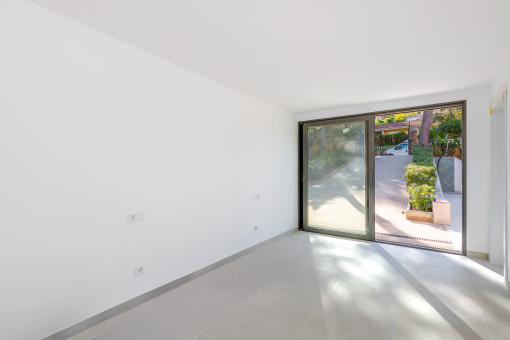 Uno de los cuatro dormitorios