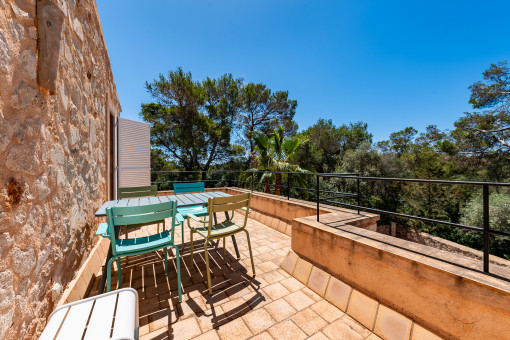 Terraza del dormitorio