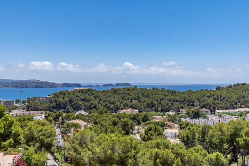 Vistas al mar mediterráneo
