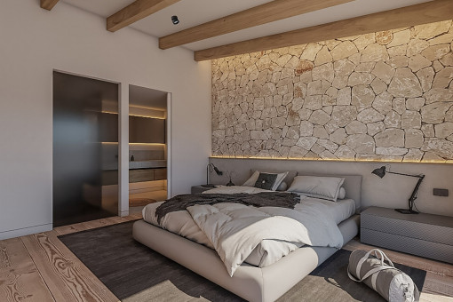 Casa de pueblo elegantemente reformada con piscina y jardín en Alaró