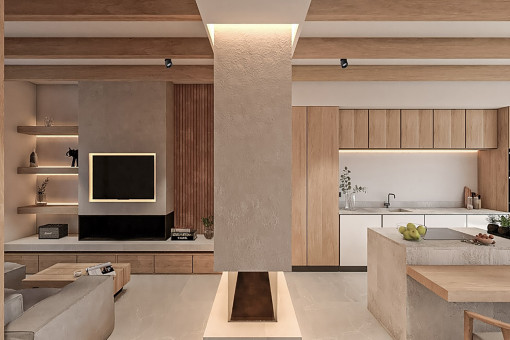 Salón y comedor