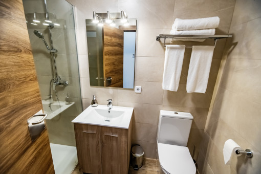 Uno de 12 baños