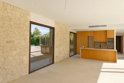 Cocina y salón comedor