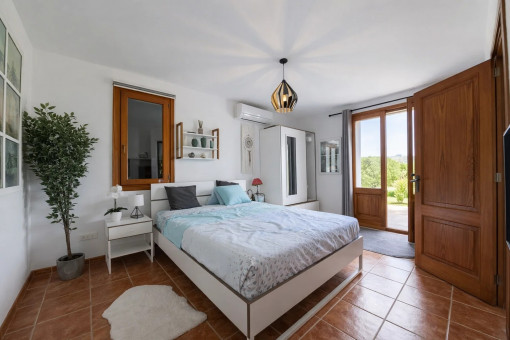 Second of five bedrooms