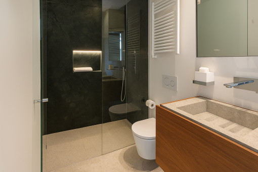 Baño del tercer dormitorio doble