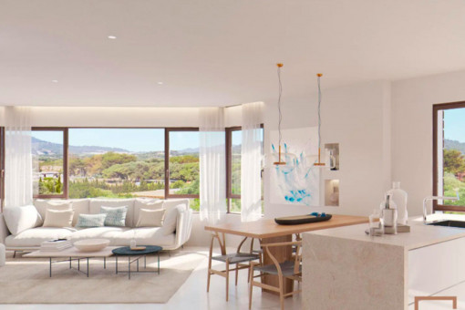 Moderno residencial en Cala Bona - vivir en una atractiva ubicación cerca del puerto y del mar - 2º piso