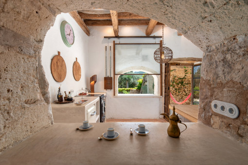 Cocina con detalles tradicionales