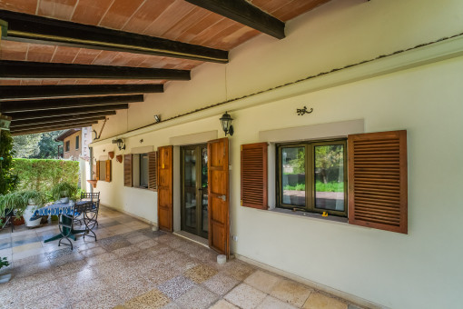 Entrada de la casa