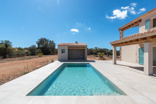 Casita para barbacoa