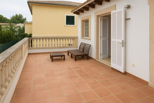 Terraza del tercer dormitorio