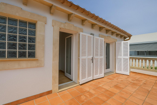 Terraza del tercer dormitorio