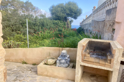Barbacoa con vistas al mar