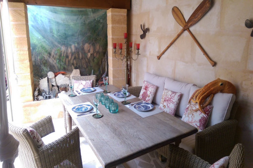 Terraza cubierta Casa 2