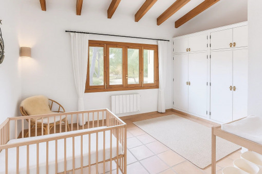 El segundo dormitorio de la casa principal