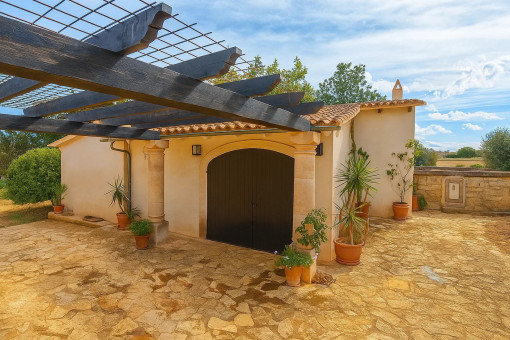 Casa de invitados independiente