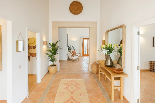 Recibidor de la casa principal