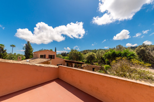 Vistas desde la terraza superior