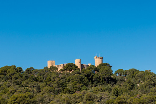 Vistas al castillo Bellver