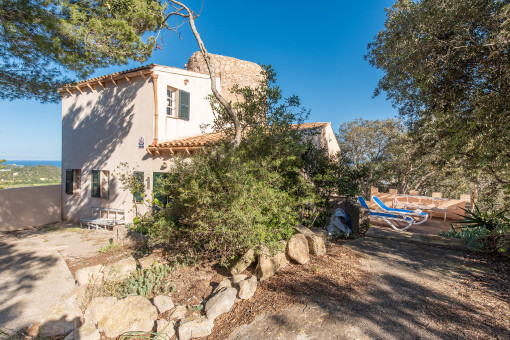 Casa en Capdepera con una torre de 850 años