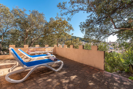 Terraza soleada