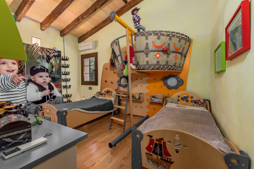 Cuarto dormitorio con estilo personal