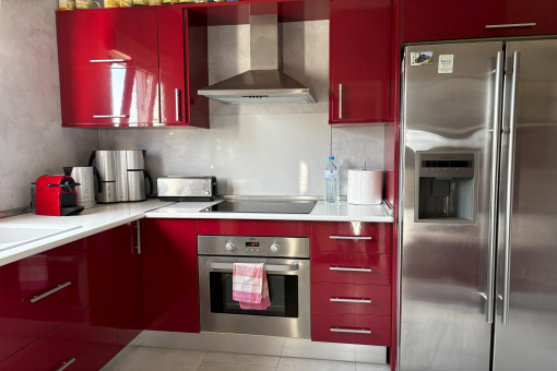 Cocina completamente equipada