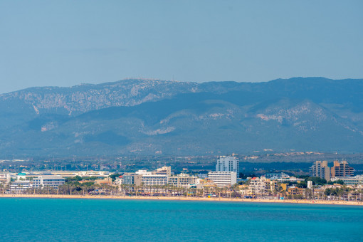 Vistas hasta la Playa de Palma