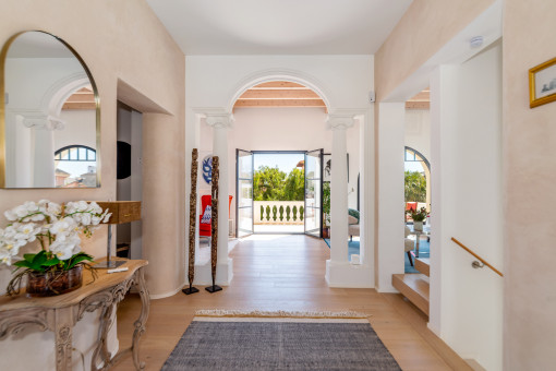 Entrada elegante