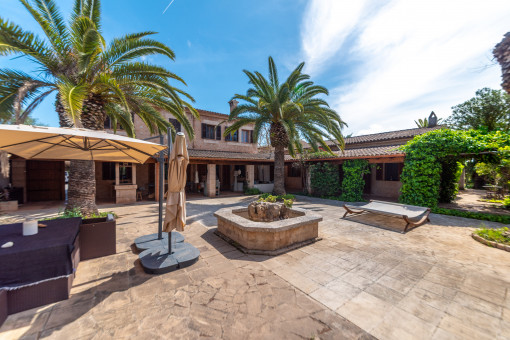 Patio interior