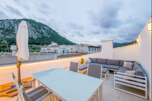Terraza en la azotea