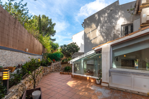 Vista exterior trasera