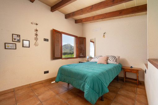 Dormitorio con encanto y vistas a la montaña