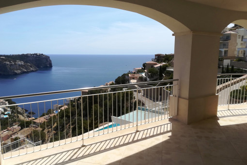 Terraza con vistas fantásticas