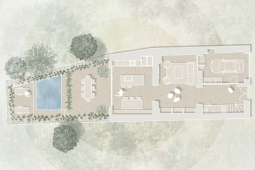 Plano de la planta baja