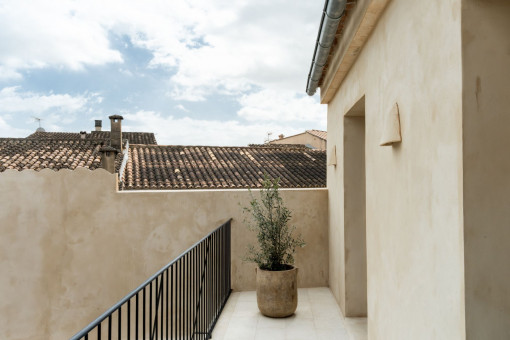 Balcón privado del dormitorio principal