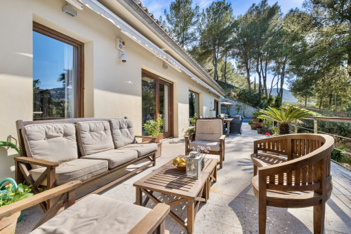 Soleada Terraza Exterior
