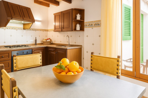 Cocina rústica