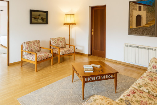 Salón en el primer piso