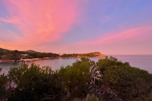 Vista panorámica al mar 