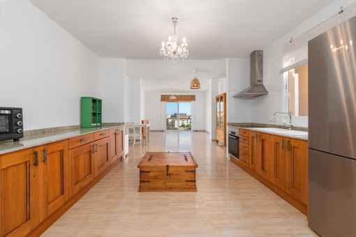 Cocina abierta 