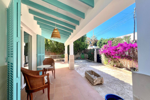 Terraza cubierta
