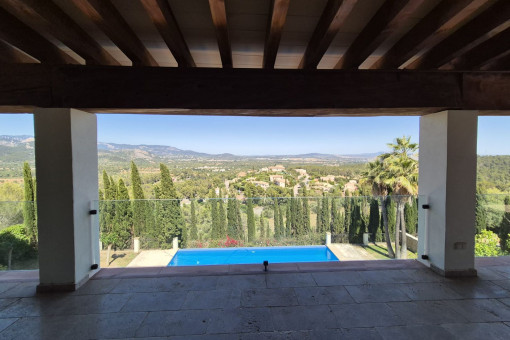 Terraza con vistas