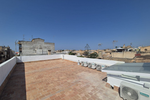 Terraza en la azotea