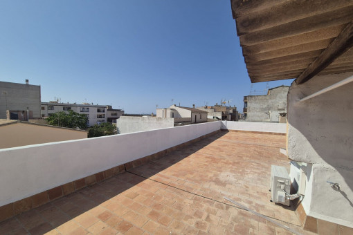 Terraza en la azotea