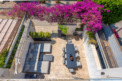 Terraza acogedora